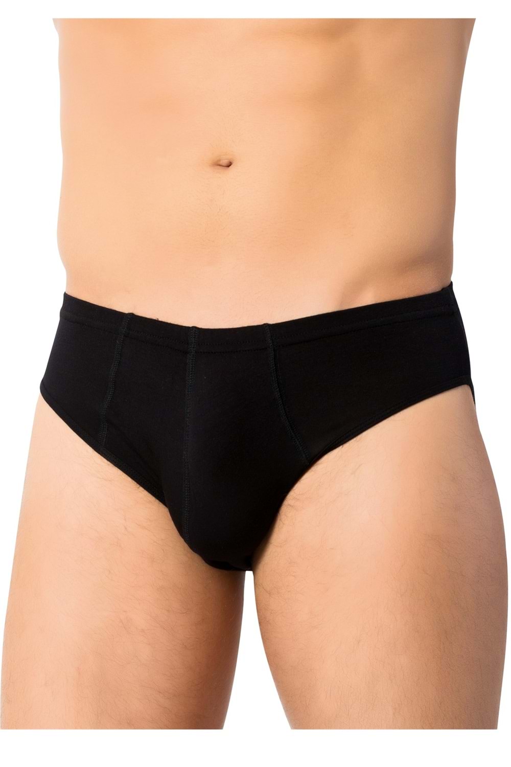 LuxDrm 3920 Erkek Bambu Likralı Slip Külot Siyah ld3