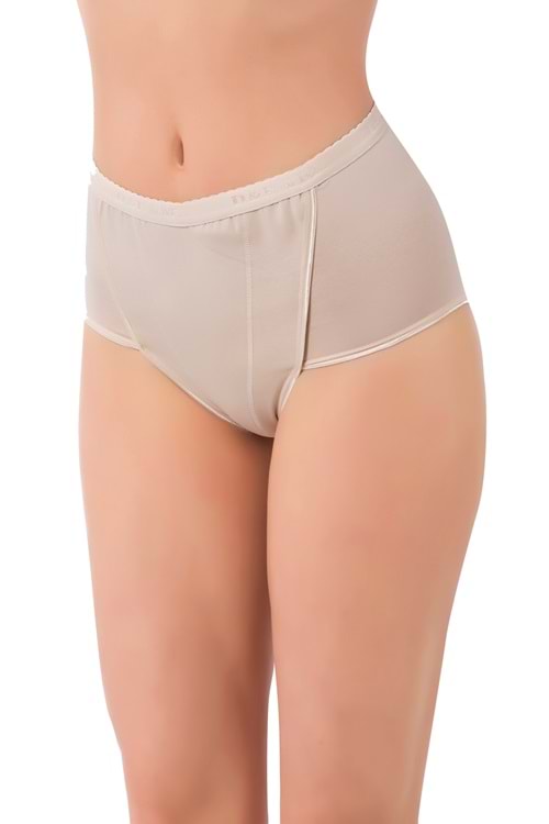 LuxDrm 491 Toparlayıcı Kadın Bato Külot Ten Ld4